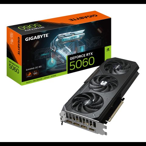 Gigabyte GeForce RTX 5060 GAMING OC 8G NVIDIA 8 GB GDDR7