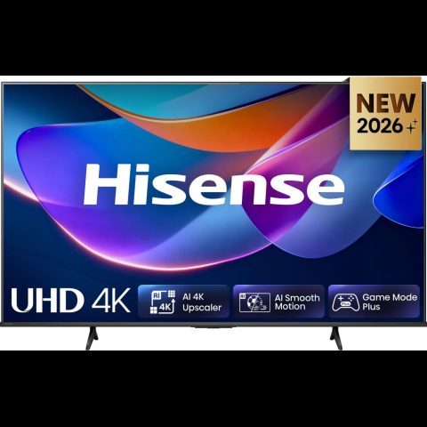 Hisense 50A6S 127 cm (50") 4K Ultra HD Viedtelevizors Wi-Fi Melns