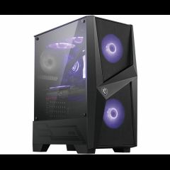 MSI MAG FORGE 100M Mid Tower Gaming Computer Case 'Black