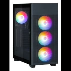 Zalman S5 NEO Juodas ATX vidutinio dydžio bokšto FRGB ventiliatorius x4 korpusa…