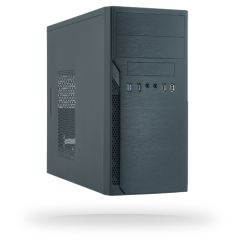 Chieftec ATX mini-tour alu brossé SECC Tower Melns