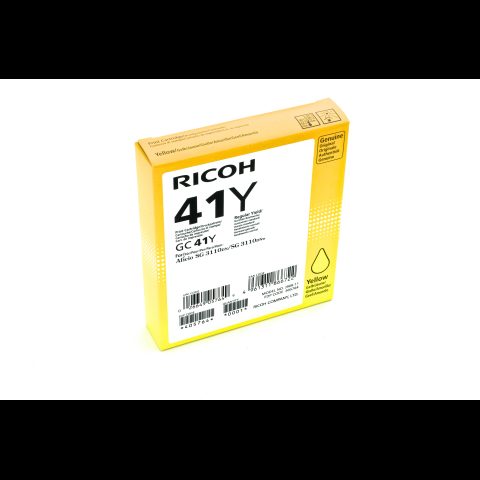 Ricoh 405764 tintes kārtridžs 1 pcs Oriģināls Standarta produktivitāte Dzelten…