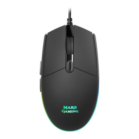Mars Gaming MMG pele Speļu Labā roka USB Type-A Optisks 3200 DPI