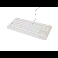 Genesis Thor 230 TKL White Outemu Brown клавиатура Игровой USB + RF Wireless + B…