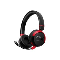 HyperX Cloud Mini — bezvadu spēļu austiņas (melnā krāsā)