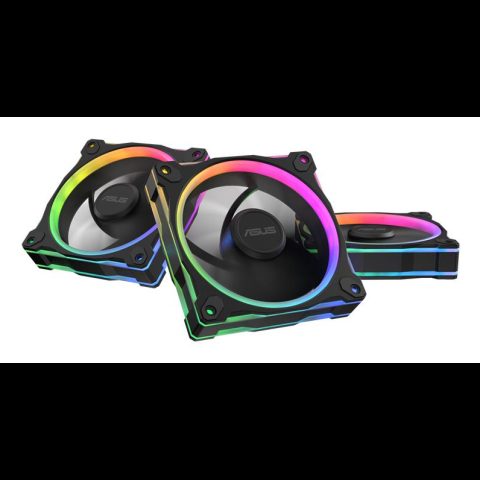 Asus Prime MR120 Fan ARGB Reverse Black 3in1 Datora korpusam Ventilators 12 c…