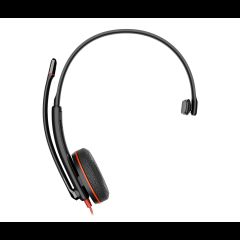 Hewlett Packard (HP) HP Poly Blackwire 3210 Monaural USB-C Headset +USB-C/A Adapter (Bulk)