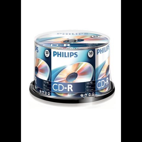 Philips CR7D5NB50/00 tukšs kompaktdisks CD-R 700 MB 52x 50 pcs