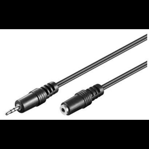 MicroConnect 33723 audio kabelis 2 m 2.5mm Melns