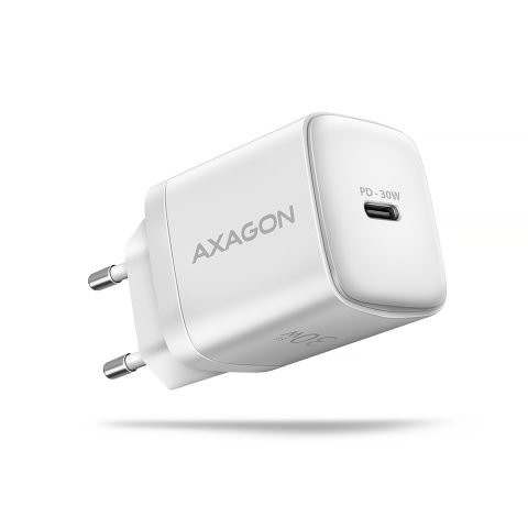 Axagon ACU-PD30W wall charger 1x QC3.0/AFC/FCP/PD type-C 30W white Mobile phone