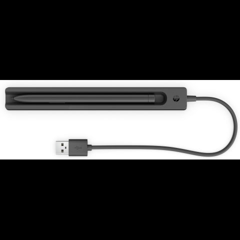 HP Slim Rechargeable Pen Charger Irbulis Melns USB Iekštelpas