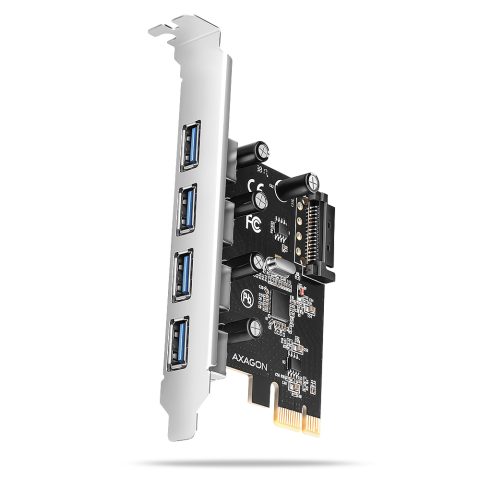 Axagon PCEU-430RS interfeisa karte/adapteris Iekšējs USB 3.2 Gen 1 (3.1 Gen 1)