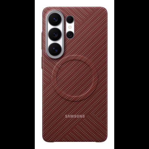 Samsung M3 Carbon Magnet Coralred mobilo telefonu apvalks 17