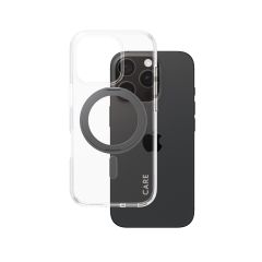 Panzer Glass PanzerGlass CARE™ by ® Case Transparent w. Black Kickstand & MagSafe iPh…