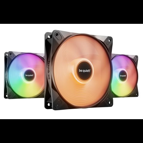 be quiet! LIGHT WINGS LX 120mm PWM High Speed 3-Pack Black Корпус компью…