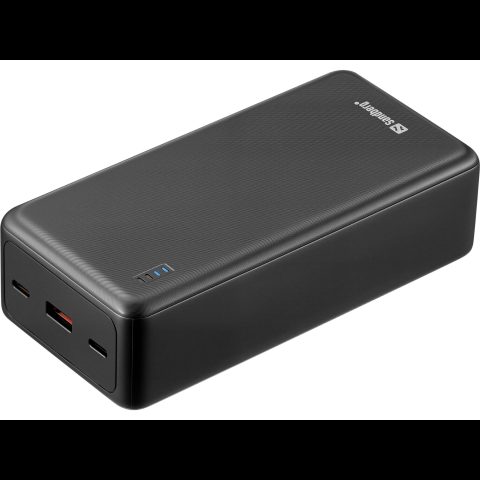 Sandberg 320-43 ārējais akumulators Litija jons 27000 mAh Melns