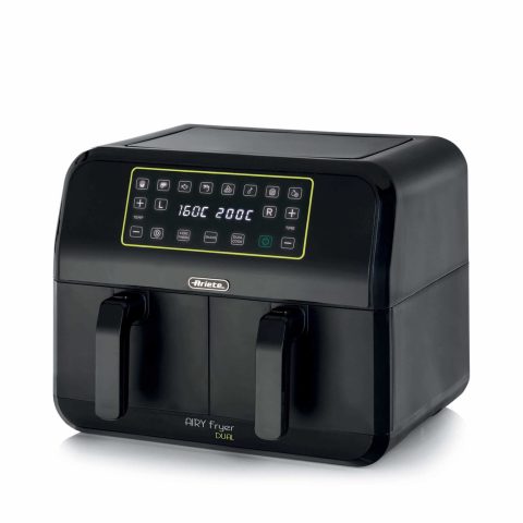 Ariete 4623/00 Dubults 8 L 1700 W Karstā gaisa fritētājs Melns