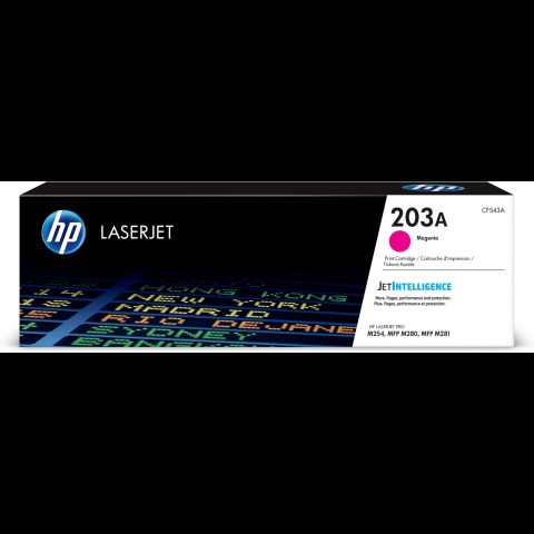 Hewlett Packard (HP) HP 203A Magenta Original LaserJet Toner Cartridge