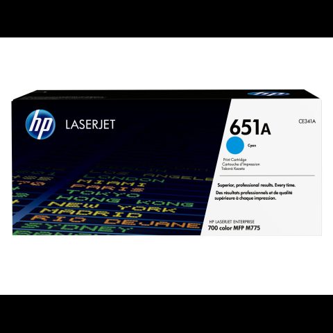 Hewlett Packard (HP) HP 651A Cyan Original LaserJet Toner Cartridge