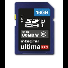 Integral INSDH16G10-80U1 карта памяти 16 GB SD UHS-I