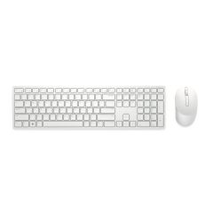 Dell Pro Keyboard and Mouse - KM5221W - Czech/Slovak (QWERTZ) - White