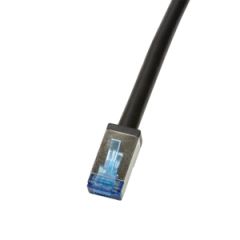 LogiLink CQ7063S tīkla kabelis Melns 3 m Cat6a S/FTP (S-STP)