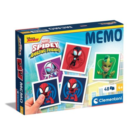 Clementoni Memo Spidey Kāršu spēle Atmiņa