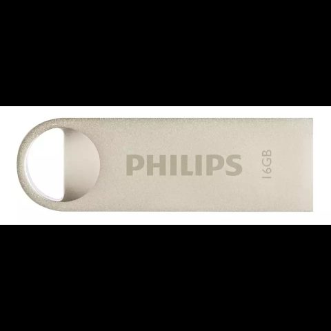 Philips FM16FD160B USB zibatmiņa 16 GB USB Type-A 2.0 Sudrabs