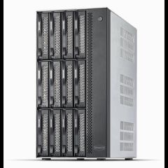 Terramaster T12-500 Pro NAS Mini Tower Intel® Core™ i7 16 GB DDR5 0 TB Pelēks