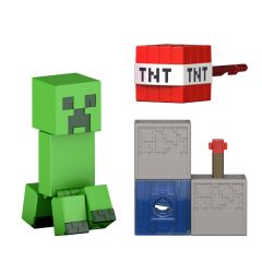 Minecraft Creeper Action Figure & Accessory Set