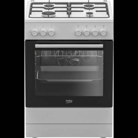 Beko FBE62120WD Brīvi stāvoša plīts Elektrisks Gāzes Melns