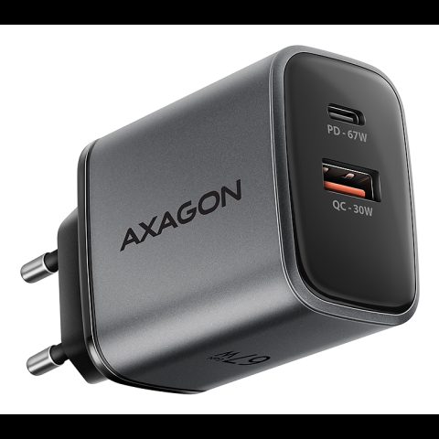 Axagon ACU-PQ67 PDA/mobīlo telefonu lādētājs Universāls Melns