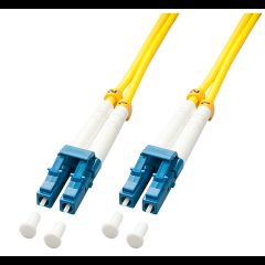 Lindy 47451 InfiniBand un optiskās šķiedras kabelis 2 m LC Dzeltens