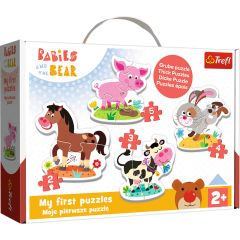 Trefl 36127 puzzle Jigsaw puzzle 6 pc(s) Animals