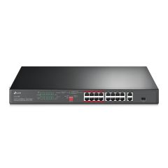 TP-Link TL-SL1218P tīkla pārslēgs Nepārvaldīts Gigabit Ethernet (10/100/1000) Po…