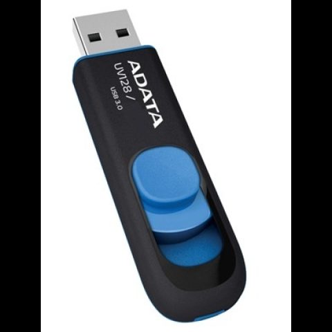ADATA 64GB DashDrive UV128 USB zibatmiņa USB Type-A 3.2 Gen 1 (3.1 Gen 1) Meln…