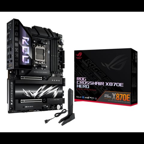 Asus ROG CROSSHAIR X870E HERO AMD X870E AM5 pieslēgvieta ATX