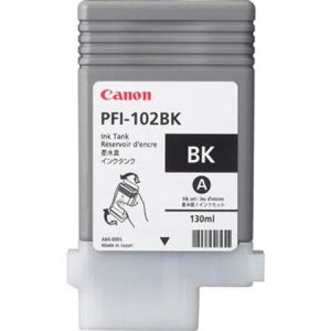 Canon PFI-102BK tintes kārtridžs 1 pcs Oriģināls Melns