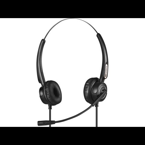 Sandberg 126-30 austiņas un brīvroku komplekts Vadu Birojs / zvanu centrs USB Typ…