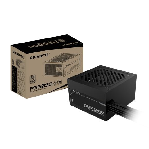 Gigabyte P550SS barošanas avotu vienība 550 W 20+4 pin ATX ATX Melns