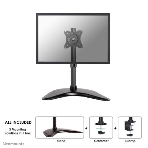 Neomounts NM-D335BLACK monitora stiprinājums un statīvs 76