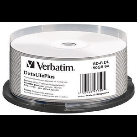 Verbatim DataLifePlus BD-R 50 GB 25 pcs