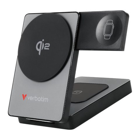 Verbatim 32294 ārējais akumulators Litija polimērs (LiPo) 5000 mAh Bezvadu lādēša…