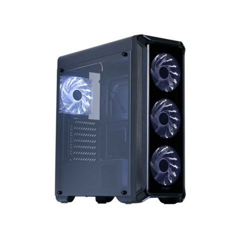 Zalman i3 Edge Midi-Tower - schwarz - Midi/Minitower - ATX Midi Tower Black