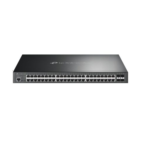 TP-Link Omada SG3452XP tīkla pārslēgs Vadīts L2+ Gigabit Ethernet (10/100/1000)…