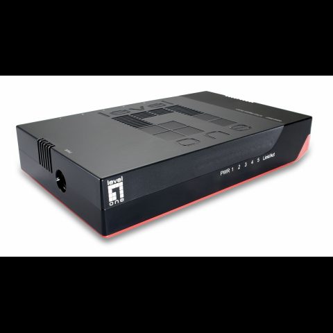 Level One LevelOne GSW-0507 tīkla pārslēgs Nepārvaldīts Gigabit Ethernet (10/100/1…
