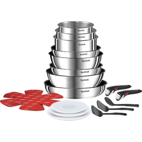 Tefal Ingenio L897SK Pannas un katla komplekts 20 pcs