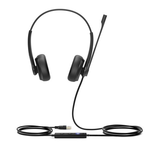 Yealink UH34 Dual Teams Headset Austiņas Vadu Birojs / zvanu centrs USB Type-A M…
