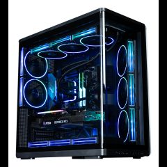 Zalman Korpusas P60 Mid-Tower 5x ARGB ventiliatoriai juoda