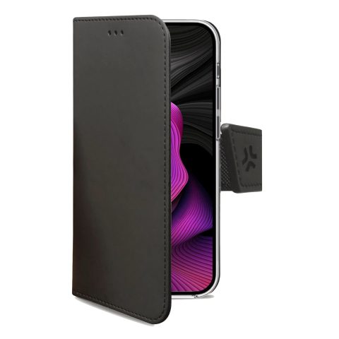 Celly WALLY1055 mobilo telefonu apvalks 17 cm (6.7") Maciņš Melns